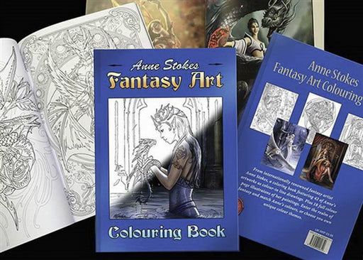 Anne Stokes Fantasy Art Coloring Book - for just $22! 