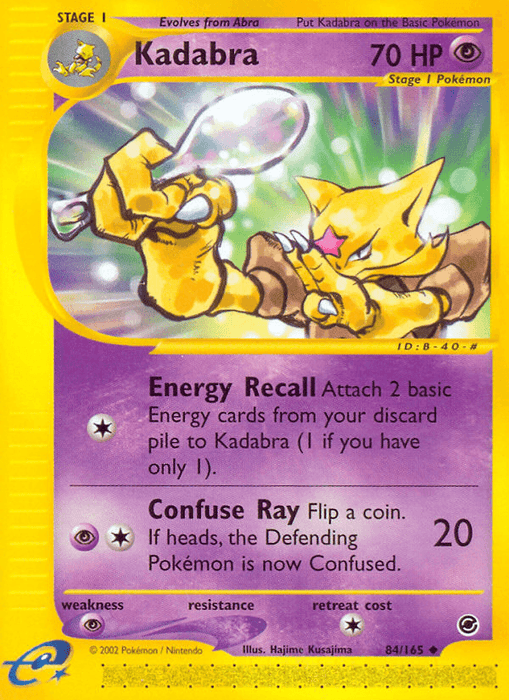Kadabra (84/165) [Expedition: Base Set] - for just $1.80! 
