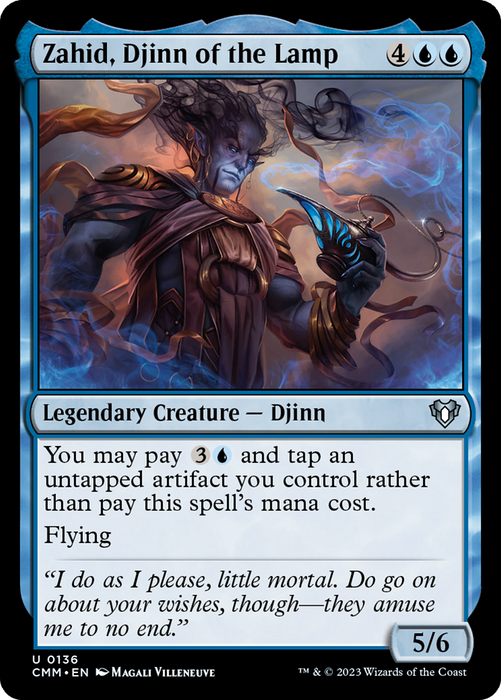 Zahid, Djinn of the Lamp (CMM-136) - Commander Masters - for just $0.03! 