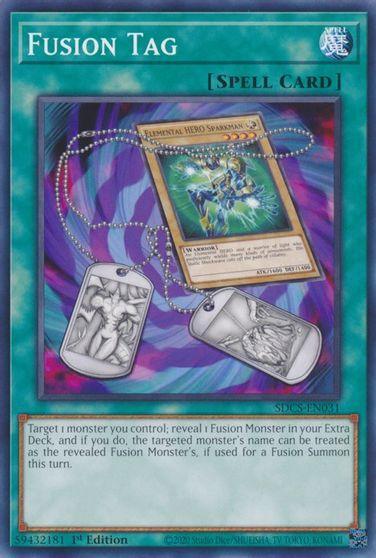 Fusion Tag [SDCS-EN031] Common - for just $0.10! 