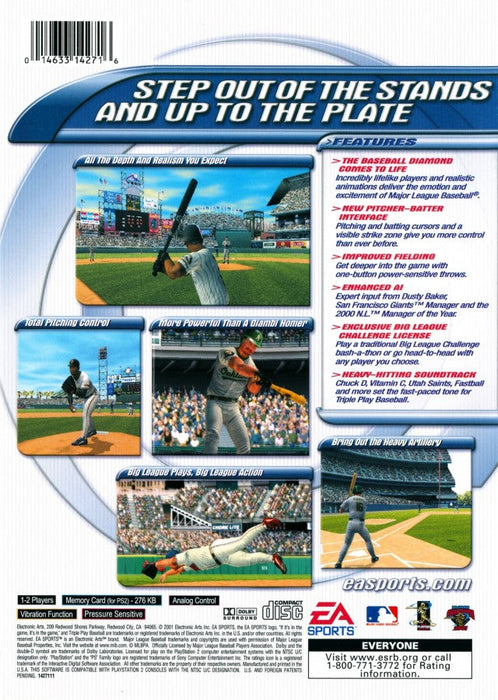 Triple Play Baseball – PlayStation 2 (PS2) - for just $4.99! 