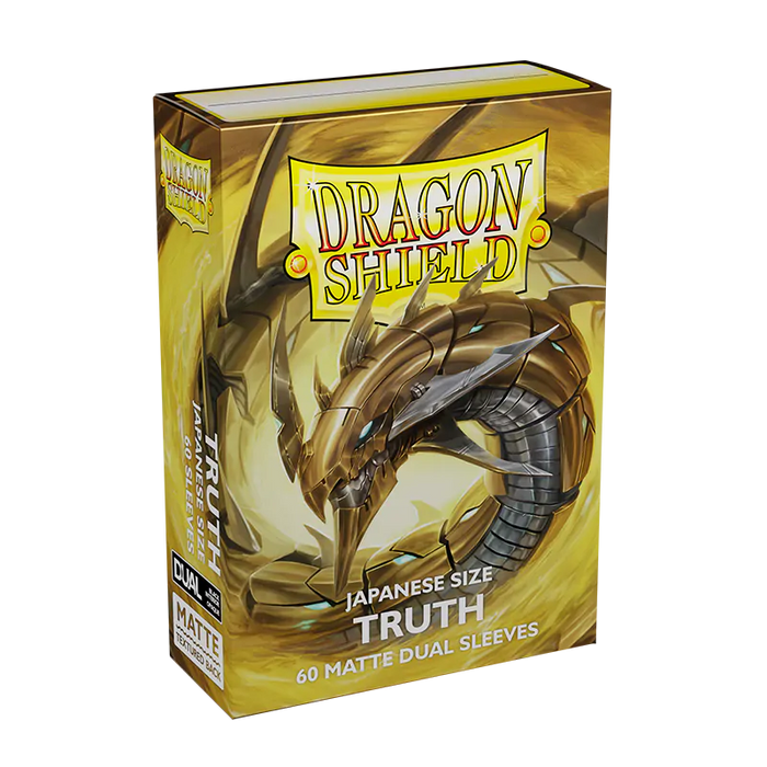 Dragon Shield: Japanese Size 60ct Art Sleeves - Truth (Dual Matte) - Just $6.95! Shop now at Retro Gaming of Denver