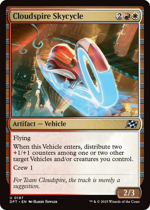 Cloudspire Skycycle (DFT-197) - Aetherdrift Foil - for just $0.01! 