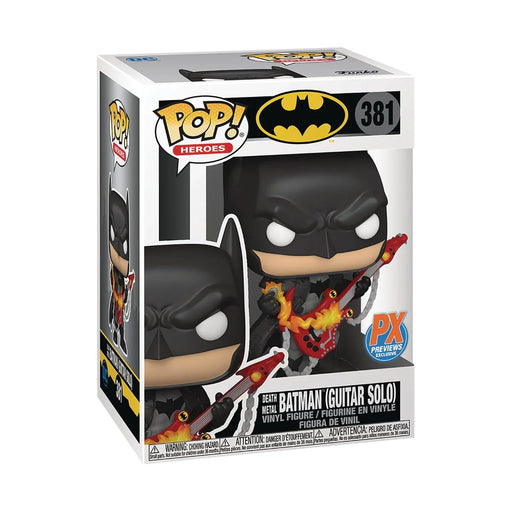 Funko Pop! Dark Nights: Death Metal Batman with Guitar - Previews Exclusive - for just $12.95! 