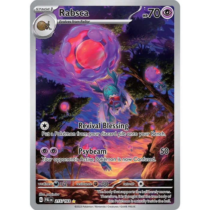 Rabsca (215/193) [Scarlet & Violet: Paldea Evolved] - Just $1.35! Shop now at Retro Gaming of Denver