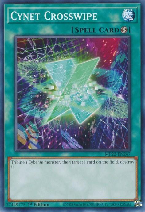 Cynet Crosswipe [MP22-EN247] Common - for just $0.10! 