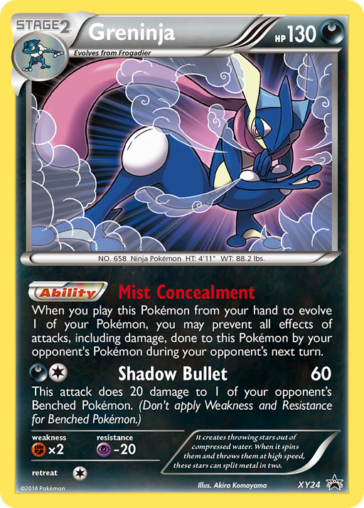 Greninja (XY24) [XY: Black Star Promos] - Just $2.10! Shop now at Retro Gaming of Denver