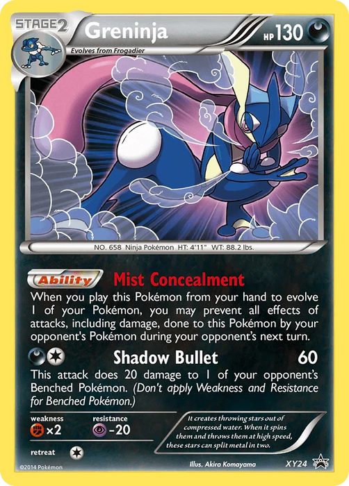 Greninja (XY24) [XY: Black Star Promos] - for just $22.45! 