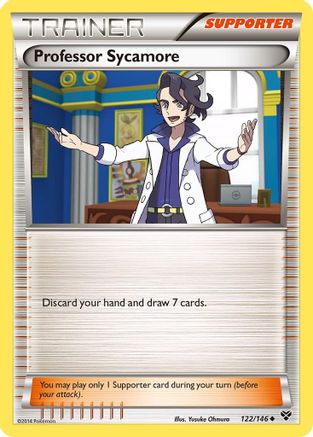 Professor Sycamore 122/146 - XY Base Set - for just $0.10! 