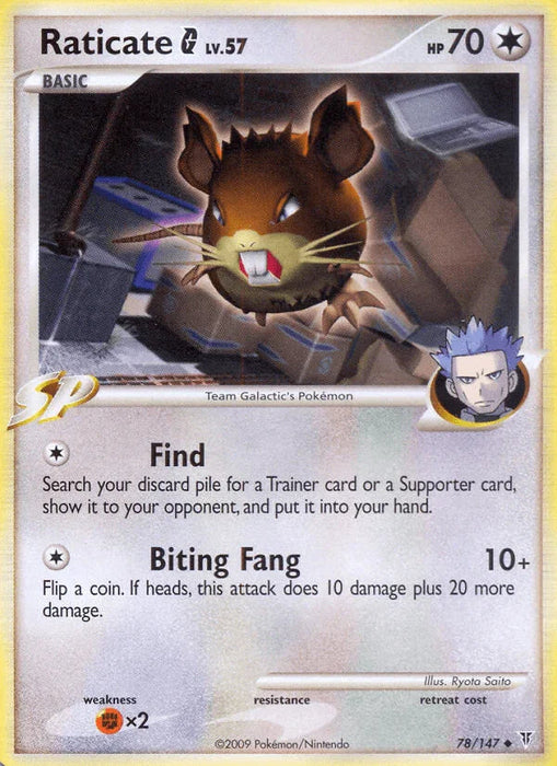 Raticate G (78/147) [Platinum: Supreme Victors] - for just $0.20! 