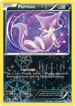 Purrloin RC13/RC25 - Legendary Treasures Radiant Collection Holofoil - for just $1.39! 