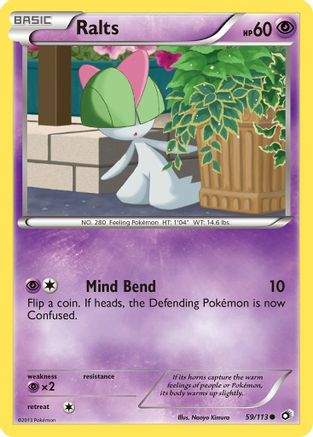 Ralts 059/113 - Legendary Treasures - for just $0.18! 