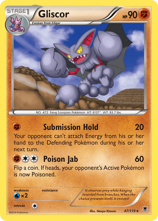 Gliscor (47/119) [XY: Phantom Forces] - for just $0.20! 
