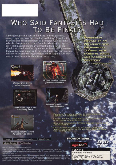 Eternal Ring – PlayStation 2 (PS2) - for just $0! 