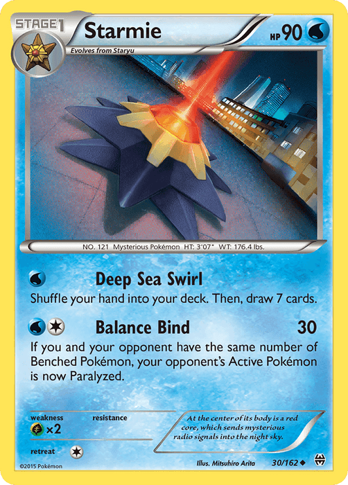 Starmie (30/162) [XY: BREAKthrough] - for just $0.10! 