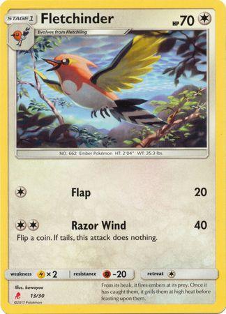 Fletchinder (13/30) [Sun & Moon: Trainer Kit - Lycanroc] - for just $0.10! 
