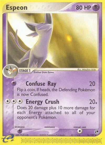Espeon (16/100) [EX: Sandstorm] - for just $6.25! 