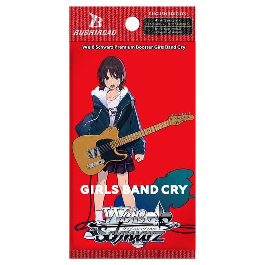 Weiss Schwarz Girls Band Cry Booster Pack | Official Bushiroad Anime TCG - for just $8.99! 