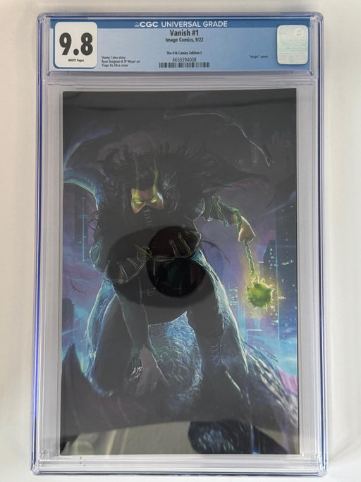 Vanish #1 CGC 9.8 Blue Label Tiago Da Silva Exclusive Var - for just $85! 