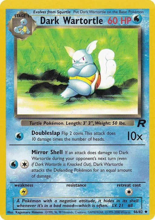 Dark Wartortle (46/82) [Team Rocket Unlimited] - for just $1.55! 