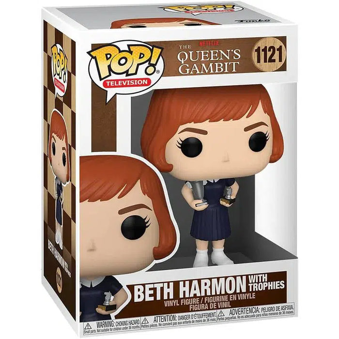 The Queen's Gambit, Beth Harmon (Final Game, With Rook or With Trophies) - Vinyl Figures, 3.75" - Funko Pop! - Premium  - Just $11.99! Shop now at Retro Gaming of Denver