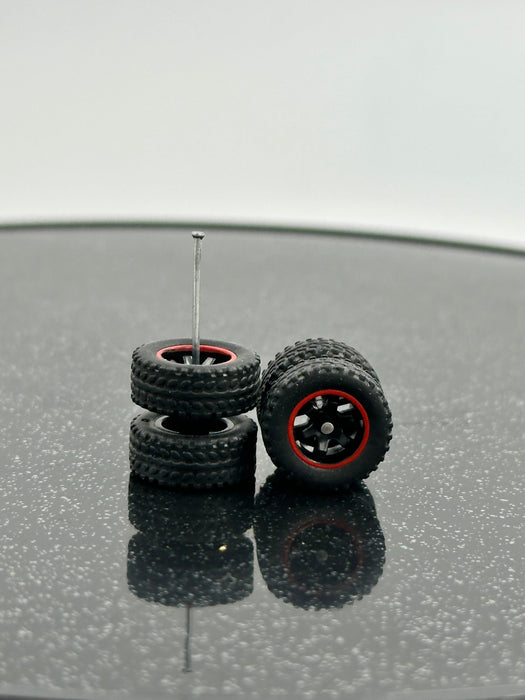 Rubber Wheels for Diecast Scale 1/64 - for just $3.50! 