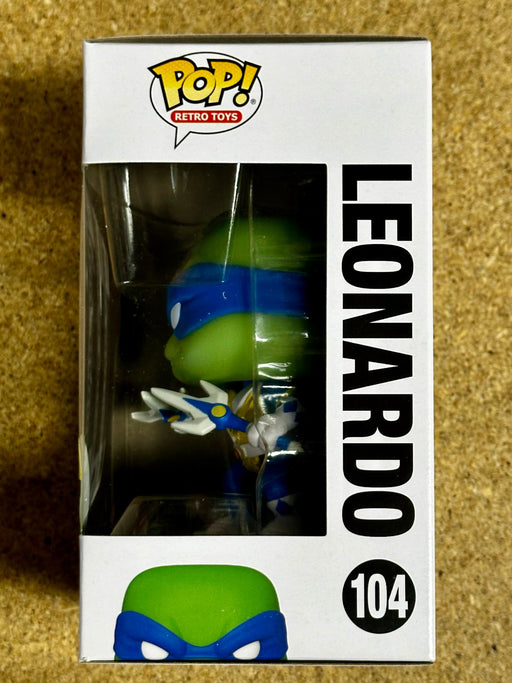 Funko Pop! Retro Toys Leonardo #104 Ninja Turtles X Blue Power Ranger 2022 SDCC Toy Tokyo Exclusive - for just $20! 