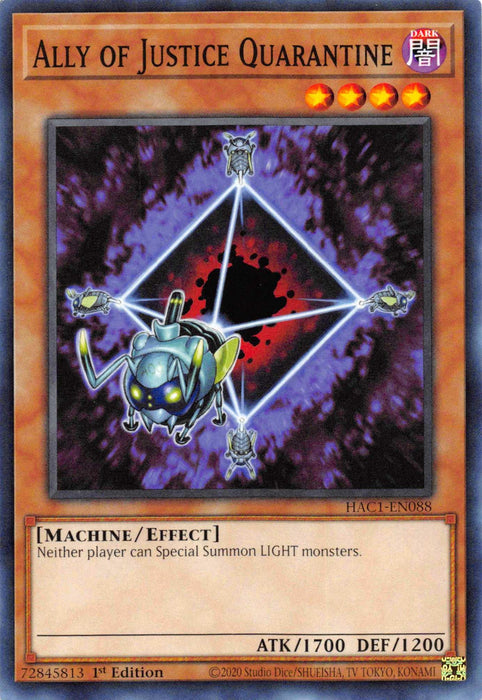 Ally of Justice Quarantine [HAC1-EN088] Common - for just $0.20! 