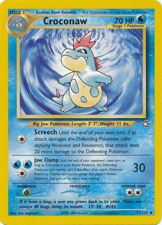 Croconaw (31/111) [Neo Genesis Unlimited] - for just $1! 