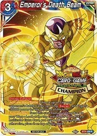 Emperor's Death Beam (Regional Championship 2020) (BT9-109) [Tournament Promotion Cards] - for just $27768! 