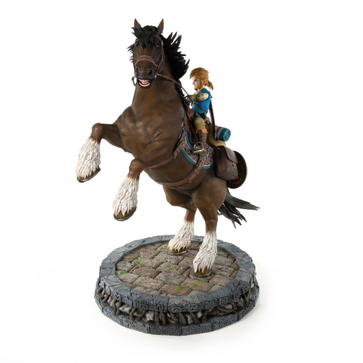 Breath of the Wild: Link On Horseback 22" Premium Resin Statue – Figure - for just $724.99! 