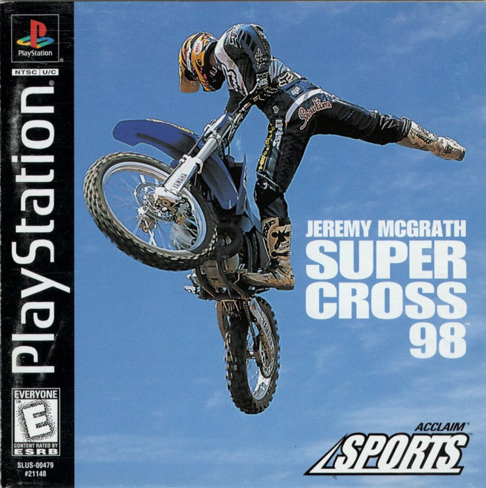 Jeremy McGrath Supercross 98 – PlayStation 1 (PS1) - for just $0! 