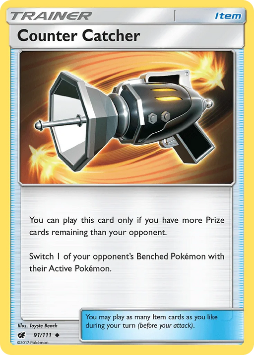 Counter Catcher (91/111) [Sun & Moon: Crimson Invasion] - for just $0.30! 