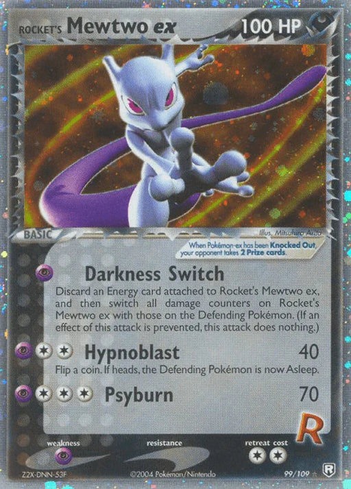 Rocket's Mewtwo ex (99/109) [EX: Team Rocket Returns] - for just $220! 