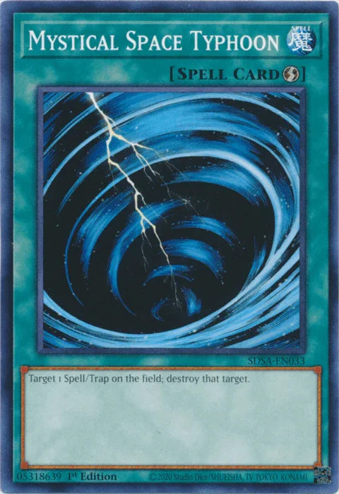 Mystical Space Typhoon [SDSA-EN033] Common - for just $0.20! 