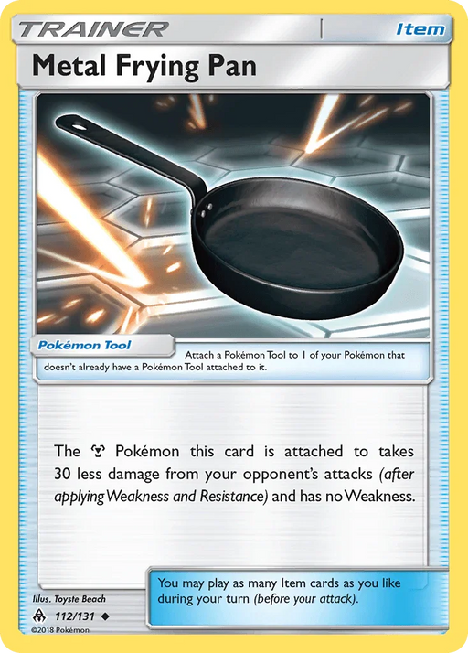 Metal Frying Pan (112/131) [Sun & Moon: Forbidden Light] - for just $0.15! 