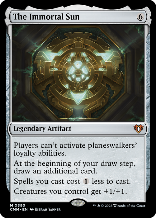 The Immortal Sun (CMM-393) - Commander Masters - for just $3.70! 