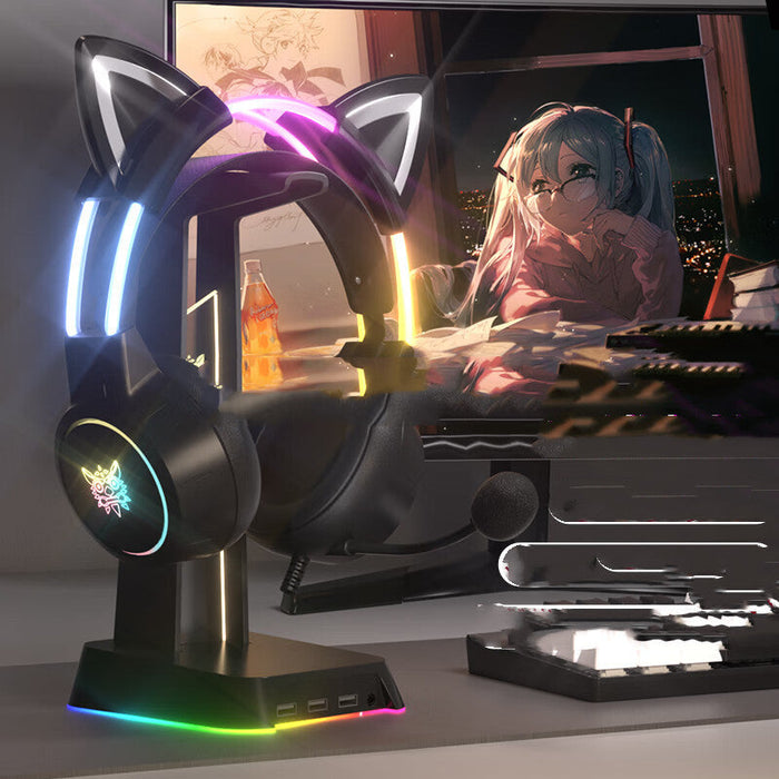 Headset Fashion Light-emitting Wired Gaming Headset - for just $115.56! 