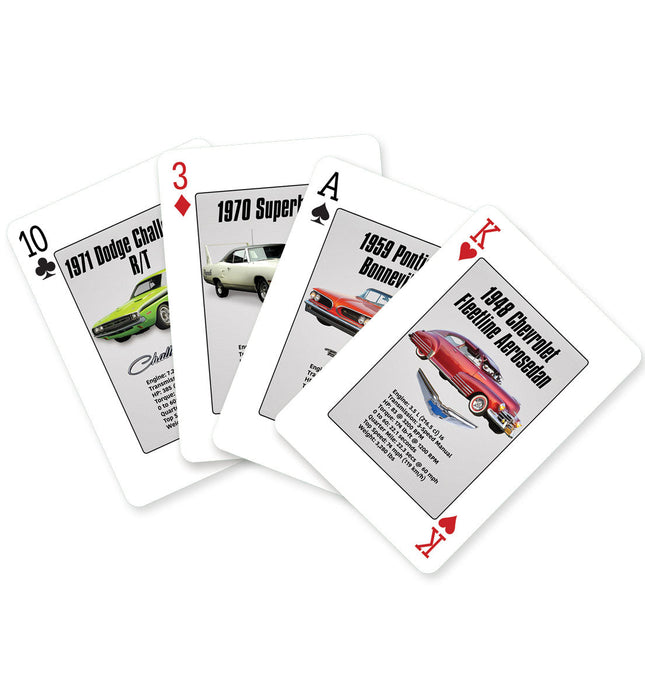 EuroGraphics Playing Cards: Muscle Cars - for just $9.99! 