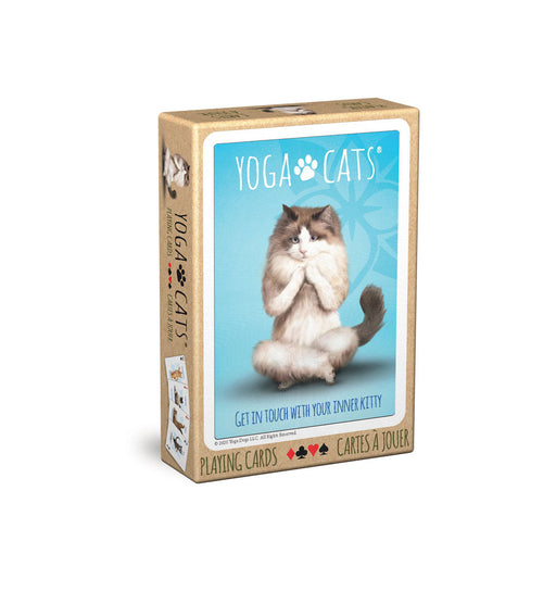 EuroGraphics Playing Cards: Yoga Cats - for just $9.99! 