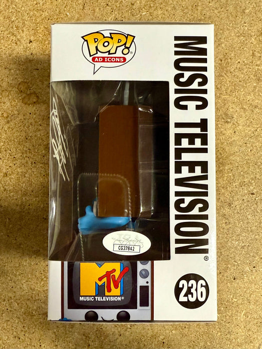 Country Rock Musician Vince Gill Signed 2024 MTV Funko Pop #236 With JSA COA - for just $100! 