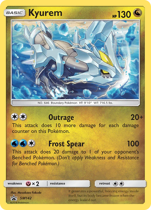 Kyurem (SM142) [Sun & Moon: Black Star Promos] - for just $1.15! 