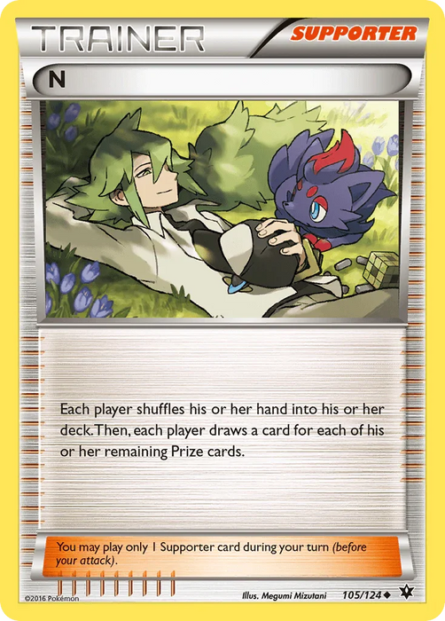 N (105/124) [XY: Fates Collide] - for just $0.75! 