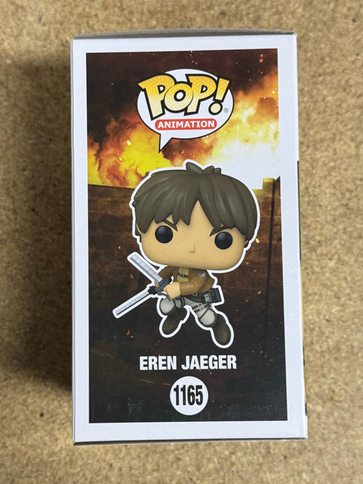 Funko Pop! Animation Eren Jaeger Leaping #1165 Attack On Titan AOT 2022 (Box Dmg) - for just $15! 