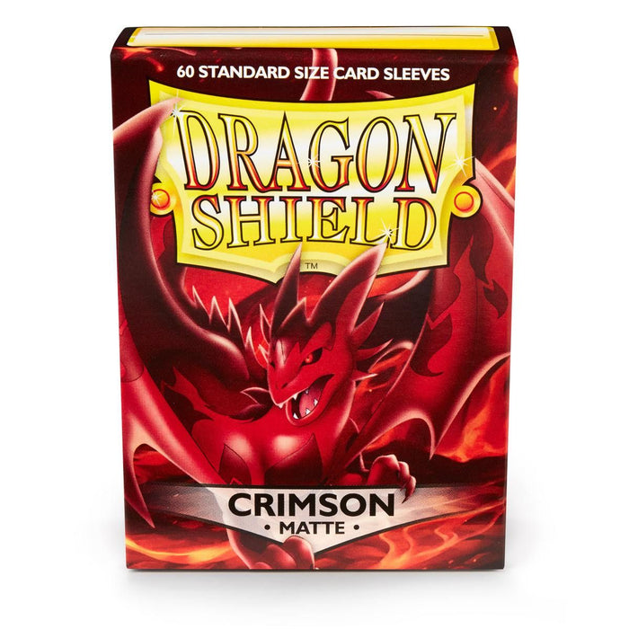 Dragon Shield: Standard 60ct Sleeves - Crimson (Matte) - Just $0! Shop now at Retro Gaming of Denver