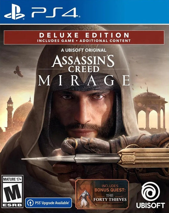 Assassin's Creed Mirage Deluxe Edition (PlayStation 4) - Just $0! Shop now at Retro Gaming of Denver