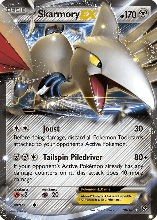 Skarmory EX (80/146) [XY: Base Set] - for just $1.80! 