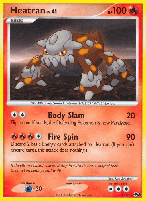 Heatran (1/17) [POP Series 8] - for just $0.75! 