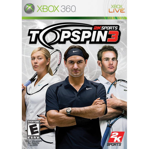 Top Spin 3 (Xbox 360) - Premium Video Games - Just $0! Shop now at Retro Gaming of Denver