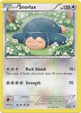 Snorlax 026/39 - Kalos Starter Set - for just $10.44! 